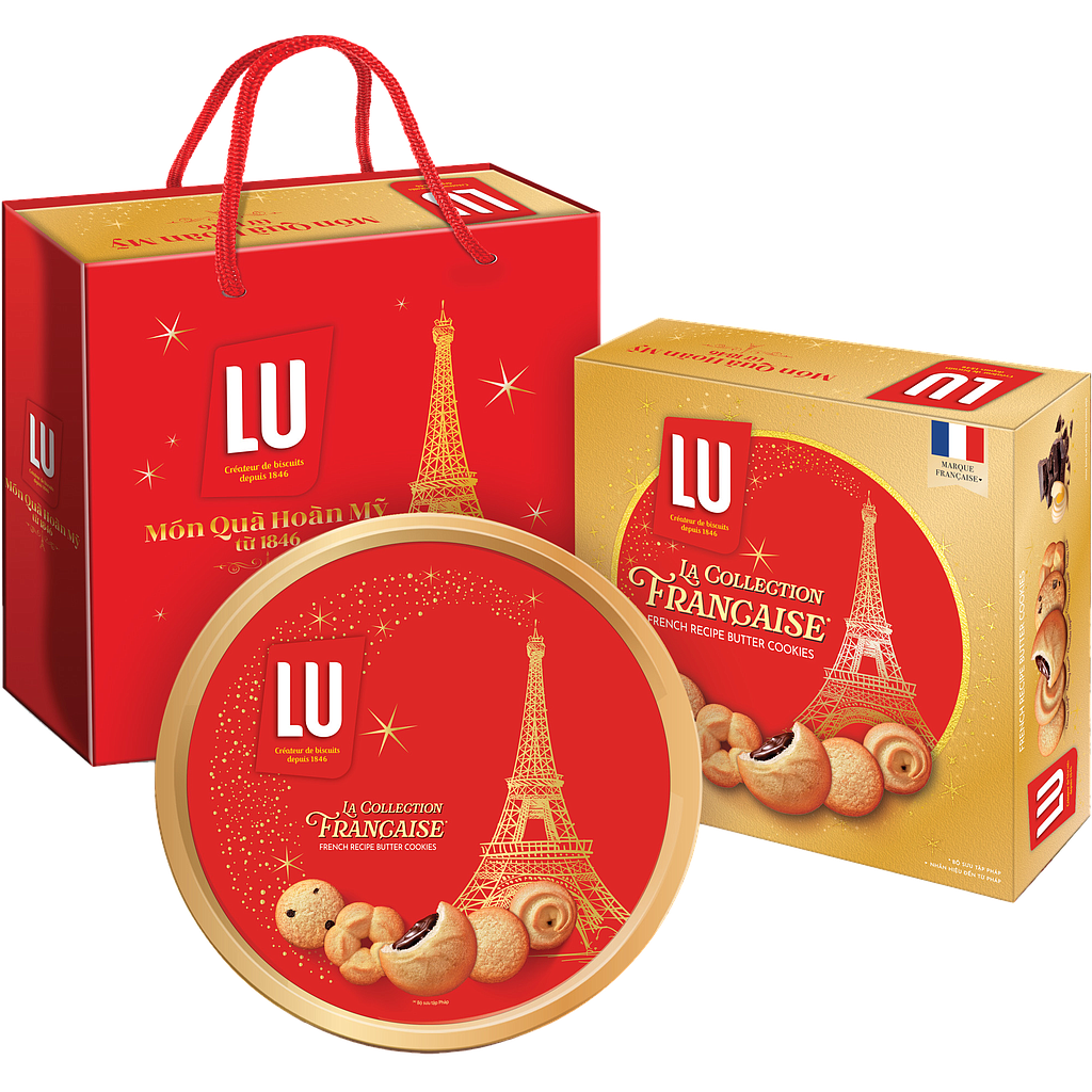 Bánh Cookies Bơ - LU 310G X 12 HOP