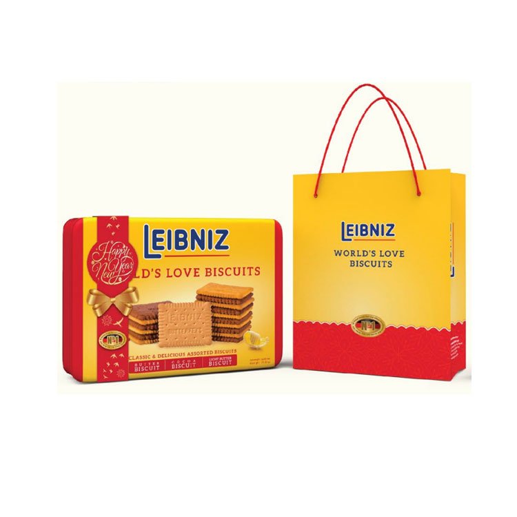 LEIBNIZ-Hộp bánh World's Love Biscuits 600g