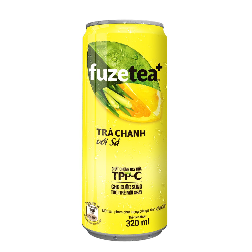 Trà Fuze Chanh sả 320ml