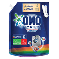 Nước giặt OMO Matic bền đẹp cửa trước túi 3.6kg