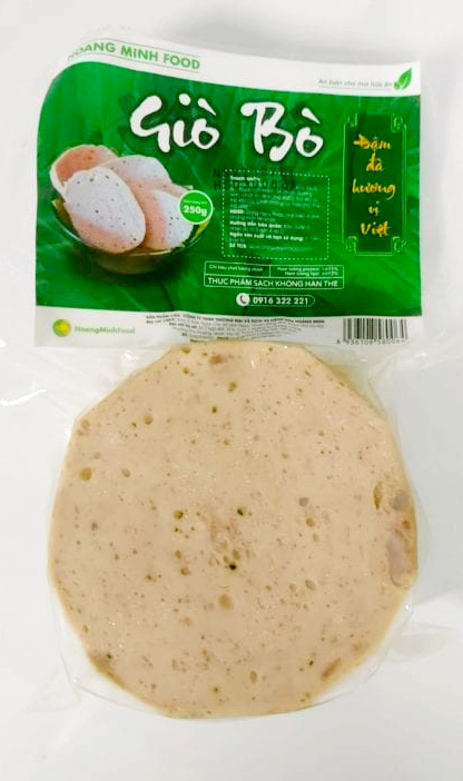 Giò bò Hoàng Minh 250g