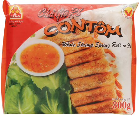 Chả giò rế con tôm 300g.