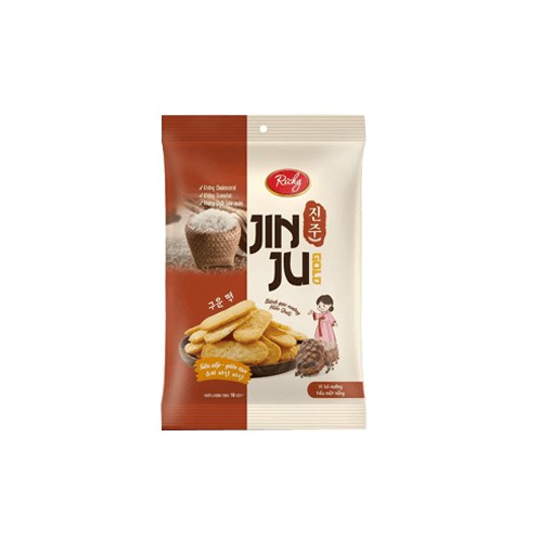 Bánh gạo Jinju vị bò nướng tiêu 134gx12