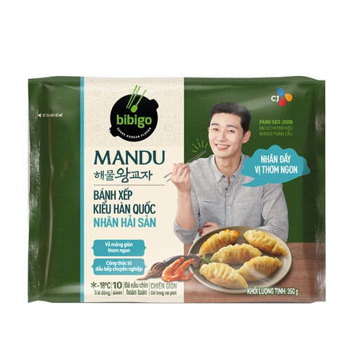 Bánh Xếp Kiểu Hàn Quốc Nhân Hải Sản 350G