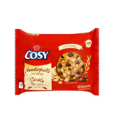 Bánh Cosy Socola yến mạch 80gr