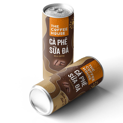 Cà phê RTD sữa đá The Coffee House 180ml