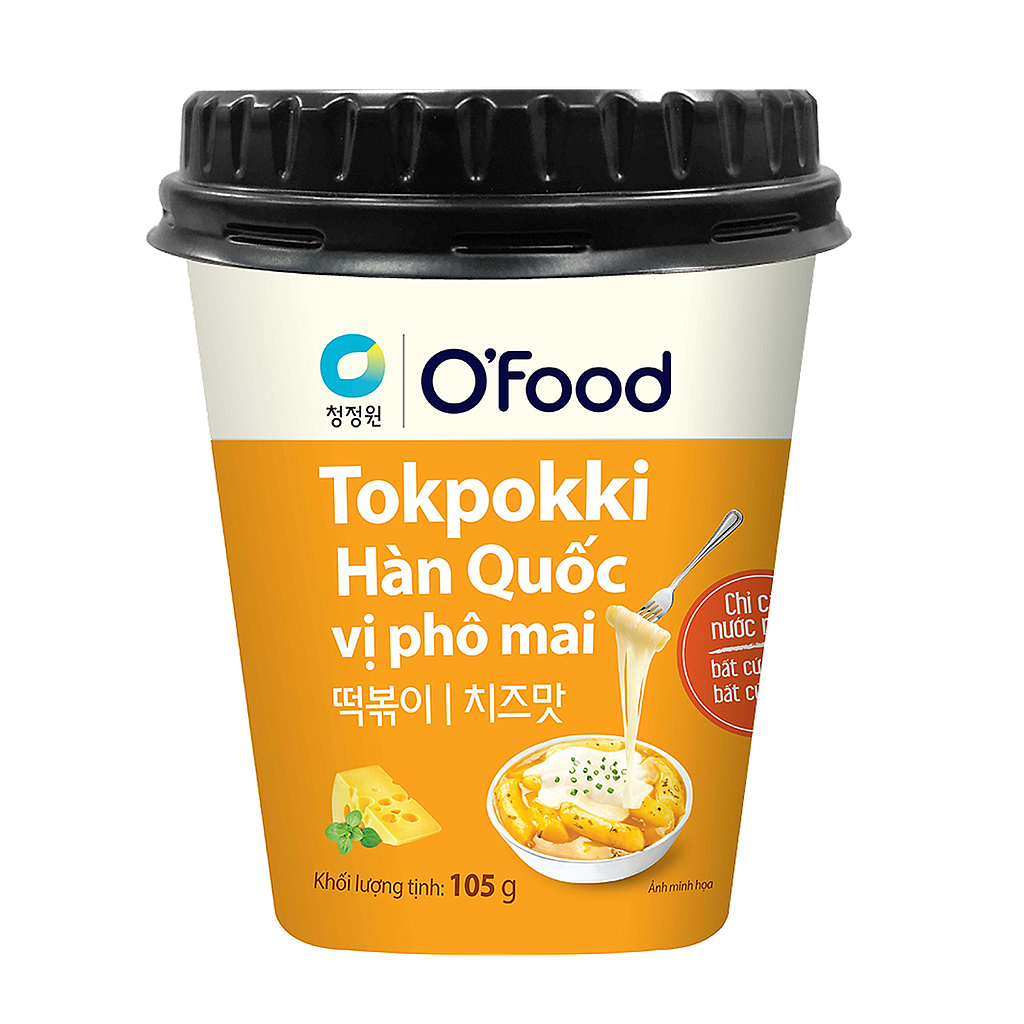 Tokpokki Hàn Quốc vị phô mai  hộp 105g Miwon