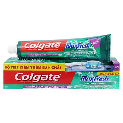 Kem đánh răng Colgate Maxfresh bạc hà 230g