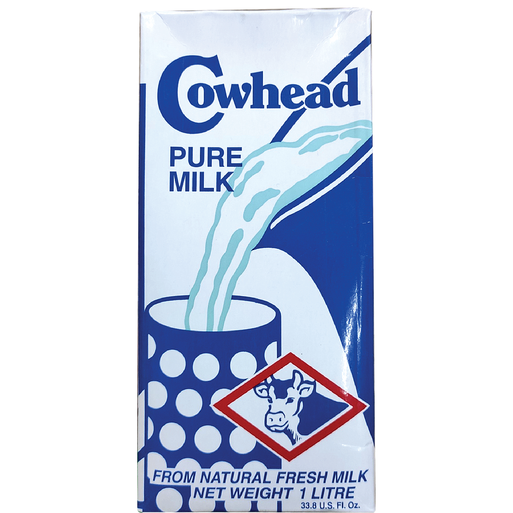 Sữa tươi tiệt trùng nguyên chất Cowhead 1l