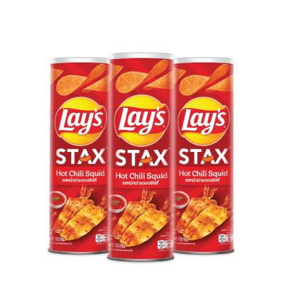 Khoai tây vị mực cay Lay's stax 103g