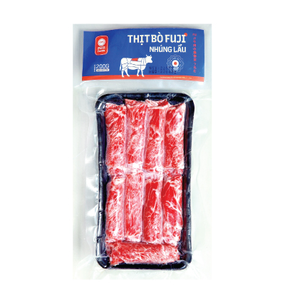 Thịt bò nhúng lẩu Fuji 200g