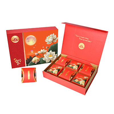 Hộp sen hà thành 6 bánh cao cấpx600g