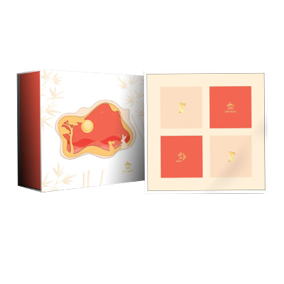 Bánh Trung Thu Bảo Ngọc Hộp Tinh Hoa Cội Nguồn (4 bánh x80g)