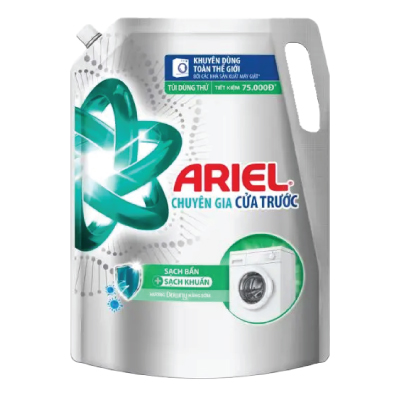 Nước giặt ARIEL cửa trước nắng sớm túi 2,5kg