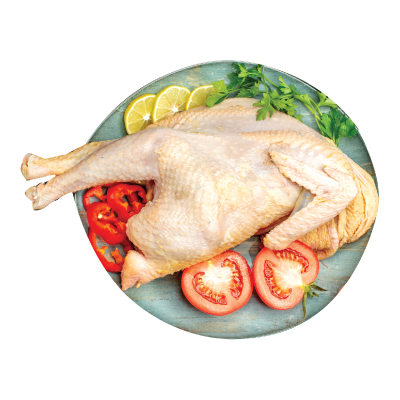 Gà ta chặt miếng CP