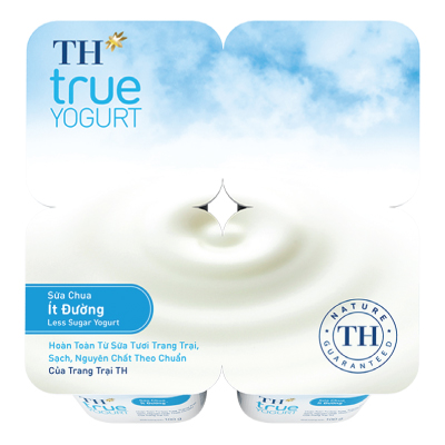 Sữa chua ít đường TH True Yogurt 100g