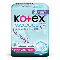 Băng vệ sinh KOTEX maxcool French Spa 6miếng 28cm