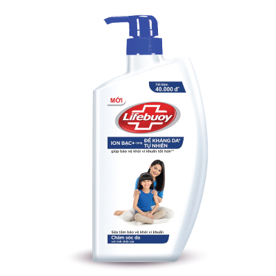 Sữa tắm Lifebuoy chăm sóc da chai 800g