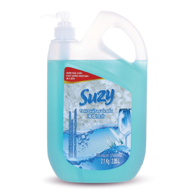 Nước rửa chén SUZY muối biển 2.1 kg